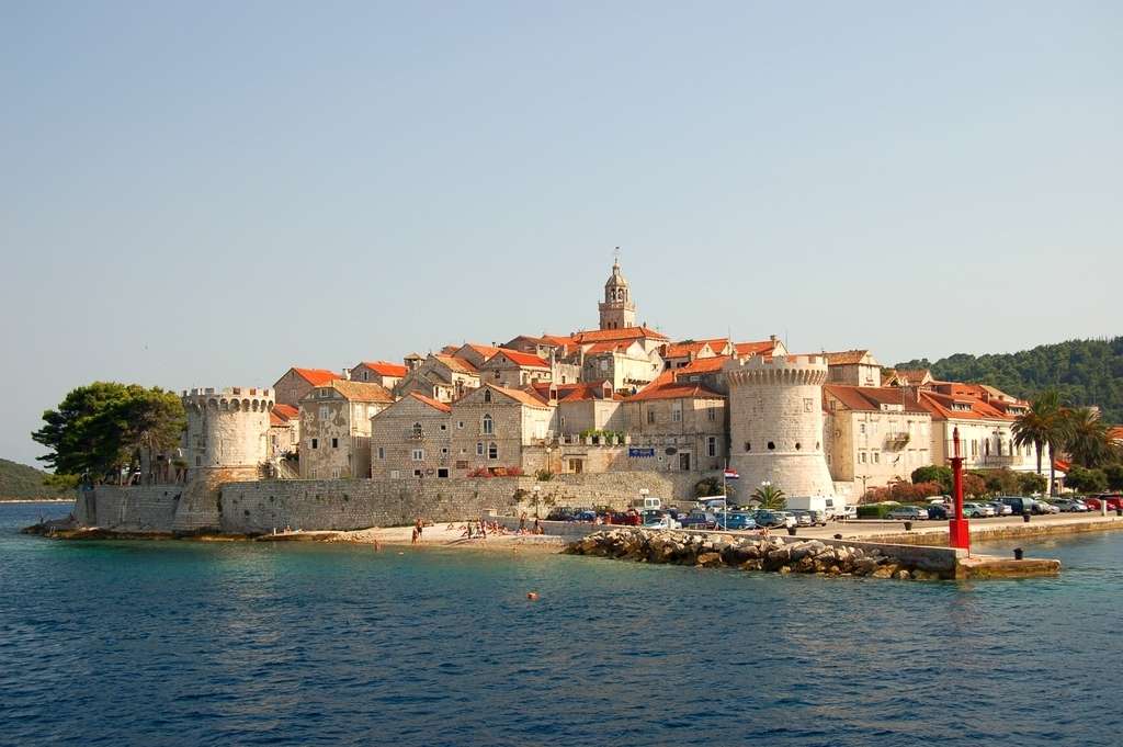 Wyspa Korcula Chorwacja puzzle online