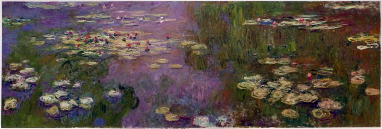 Monet na stawie lilii wodnych puzzle online