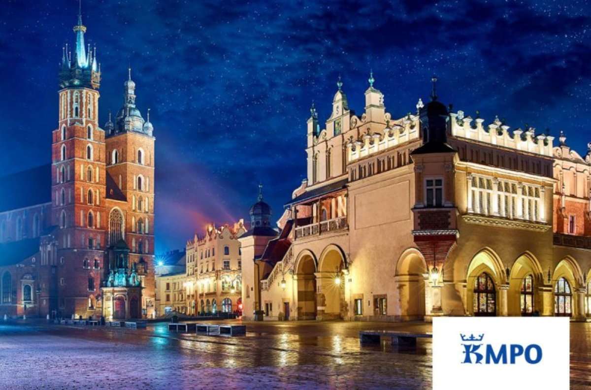 rynek w Krakowie puzzle online