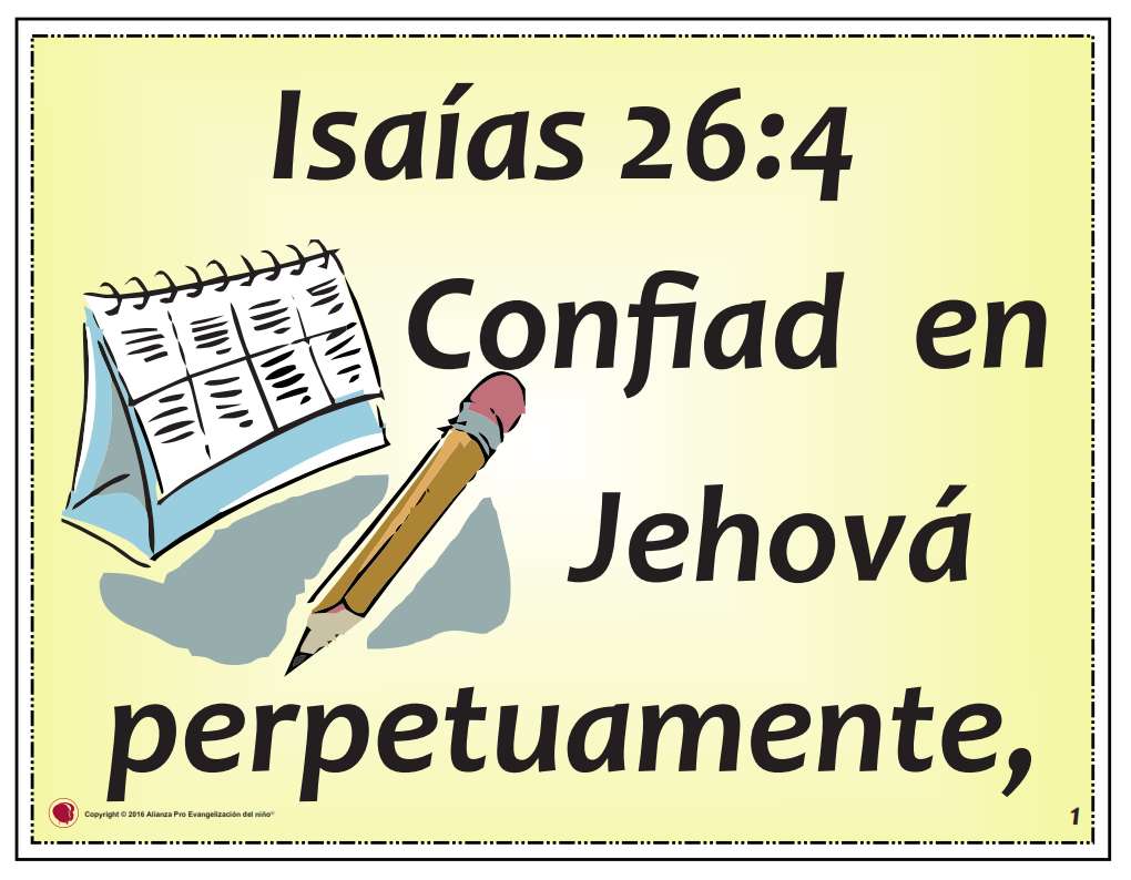 Izajasza 26: 4 puzzle online