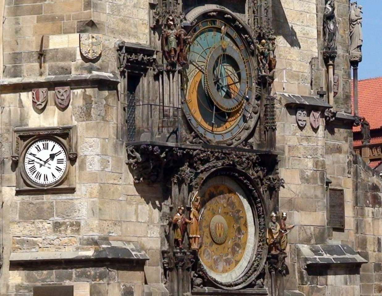 Zegar astronomiczny w Pradze puzzle online