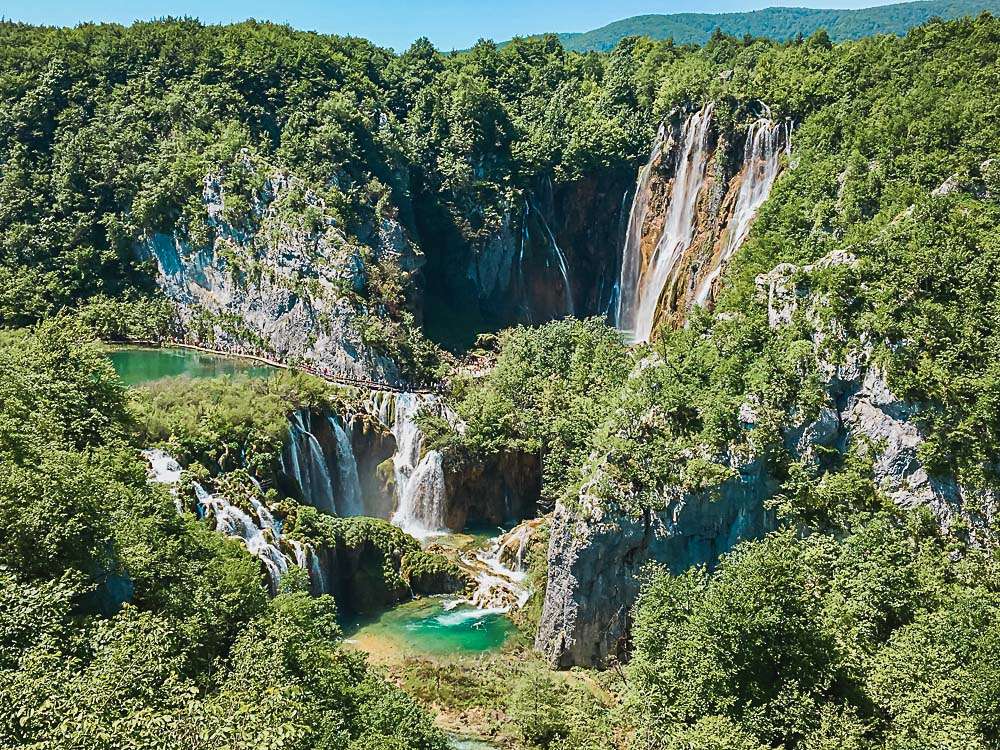 Park Narodowy Jezior Plitwickich w Chorwacji puzzle online