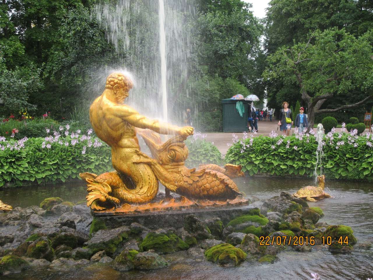 Petersburg-fontanna puzzle online