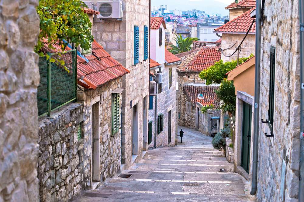Miasto Split w Chorwacji puzzle online