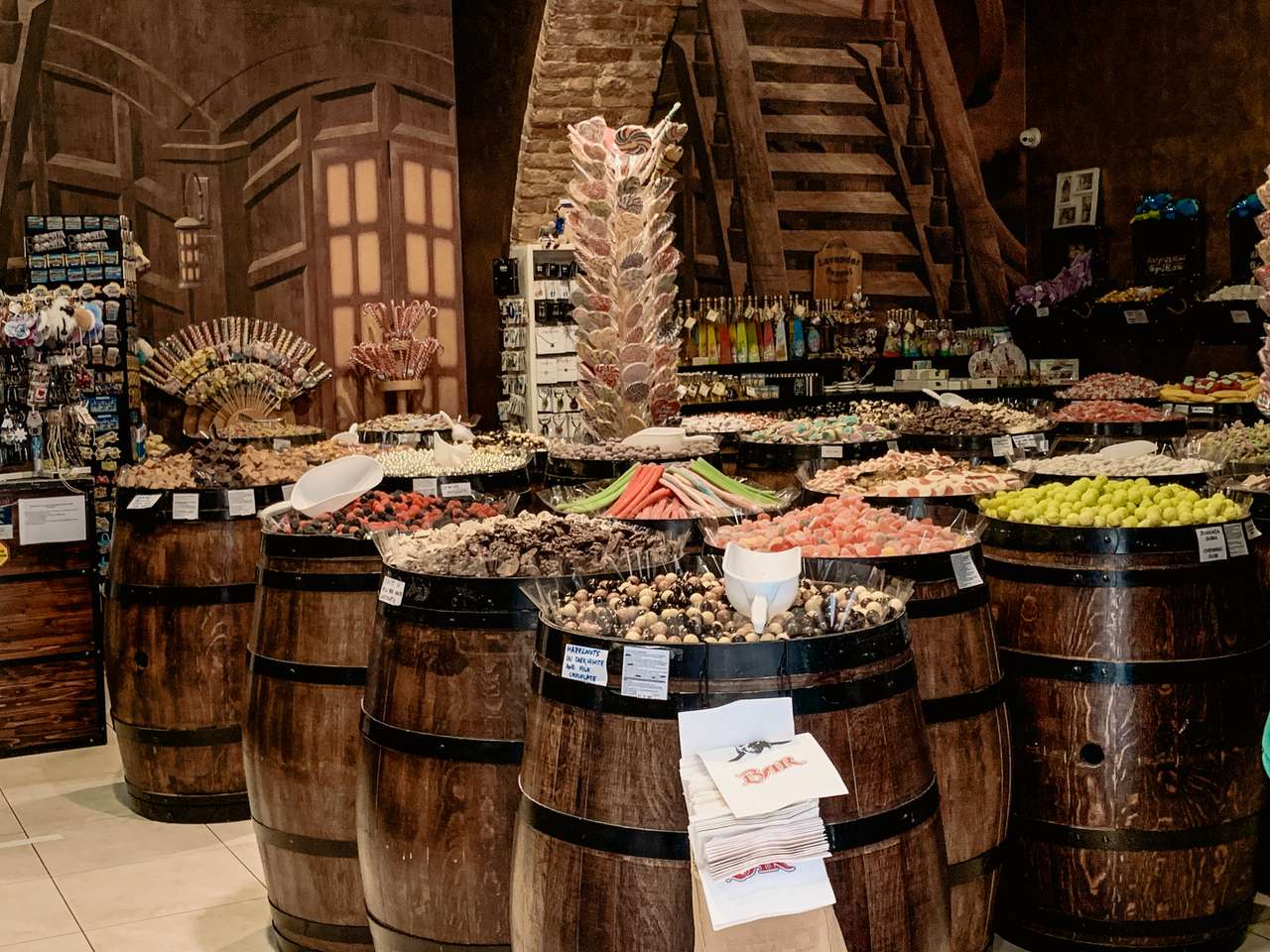 Split Sweeties Shop Chorwacja puzzle online