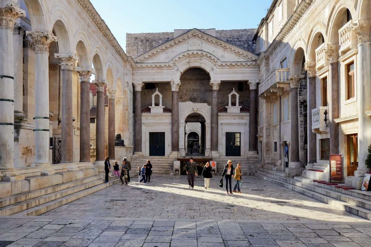 Split Palace of Diocletian Croatia puzzle online