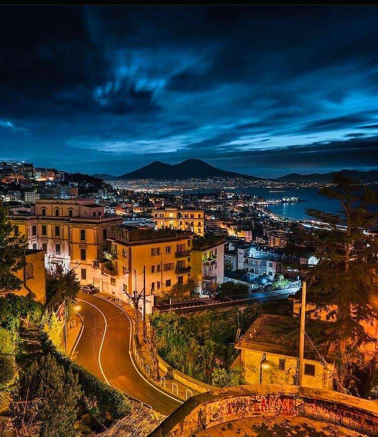 Panorama z Posillipo Neapol we Włoszech puzzle online