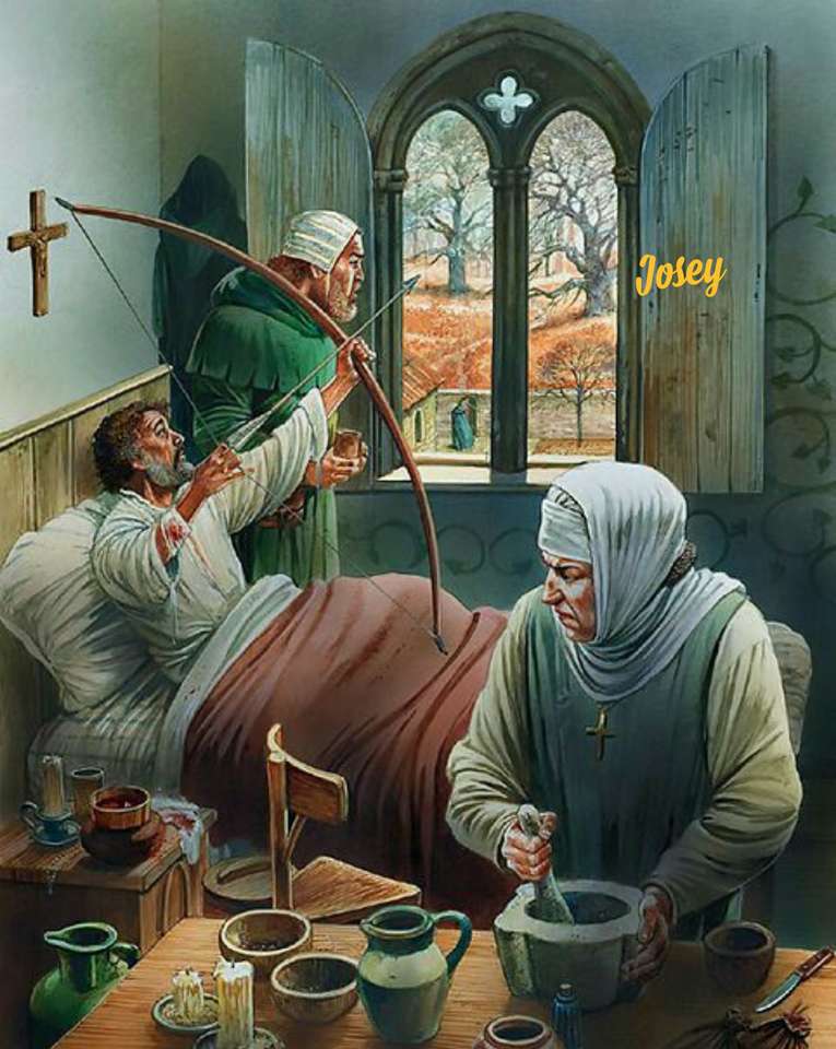 The Death Of Robin Hood Play Jigsaw Puzzle For Free At Puzzle Factory