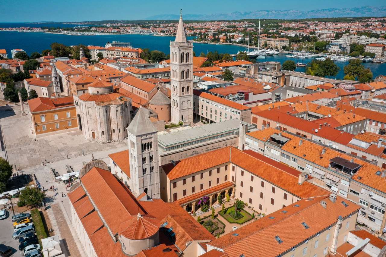 Miasto Zadar w Chorwacji puzzle online