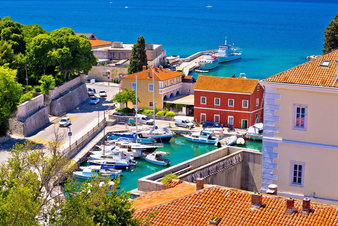 Miasto Zadar w Chorwacji puzzle online
