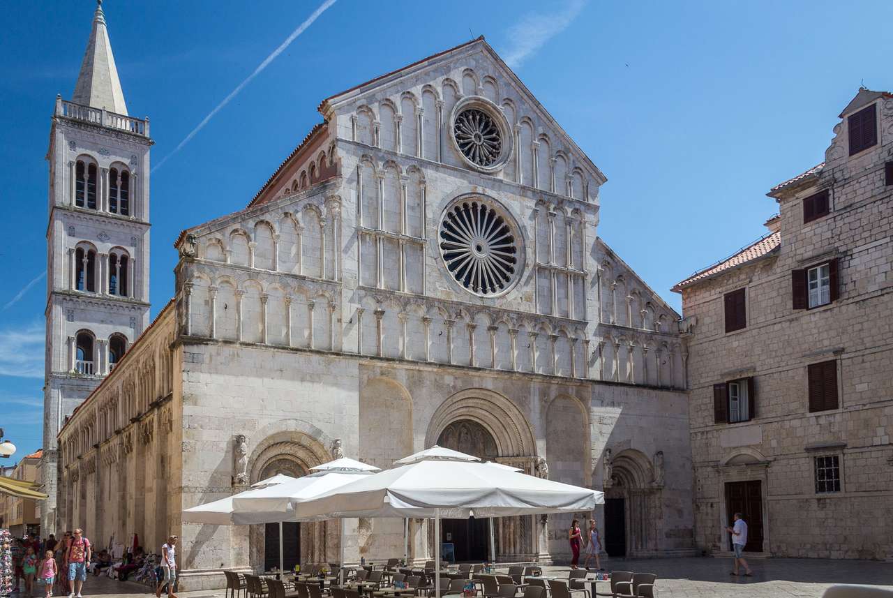 Katedra w Zadarze Kościół św. Anastazji w Chorwacji puzzle online