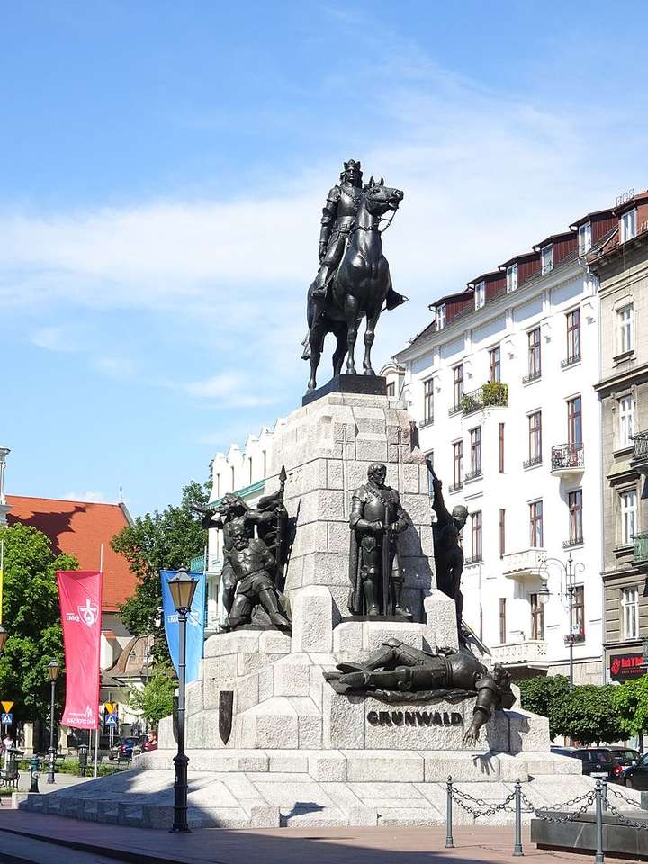 Pomnik Grunwaldzki w Krakowie puzzle online