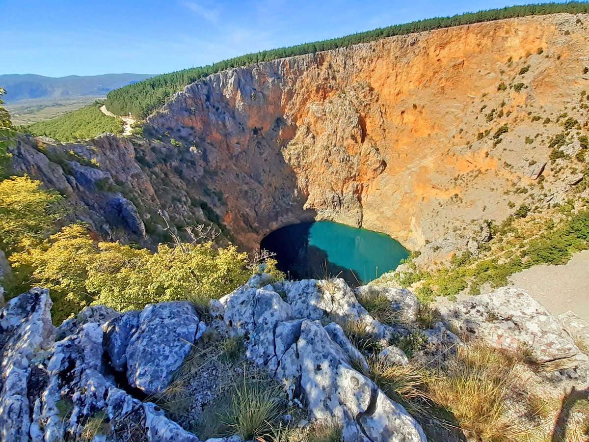 Krater Imotski Chorwacja puzzle online