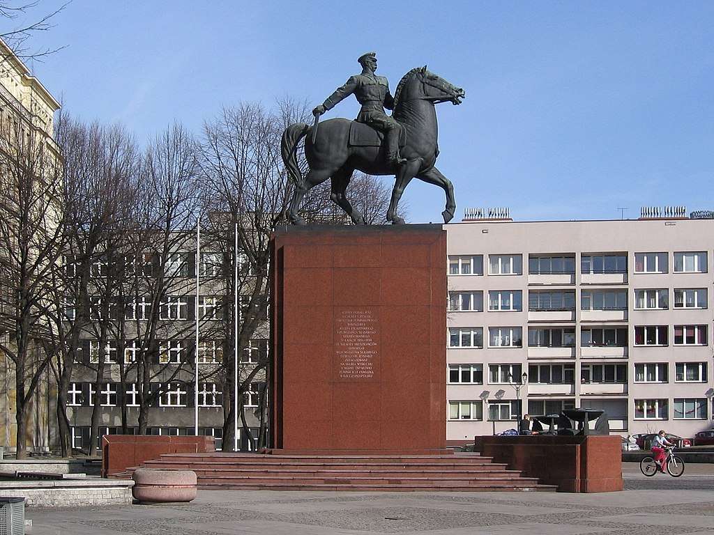 Monument Józef Piłsudski à Katowice puzzle