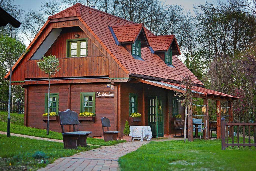 Dom drewniany Medimurje Chorwacja puzzle online