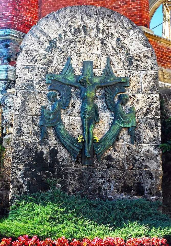Rzeźba Medimurje w kościele Chorwacji puzzle online