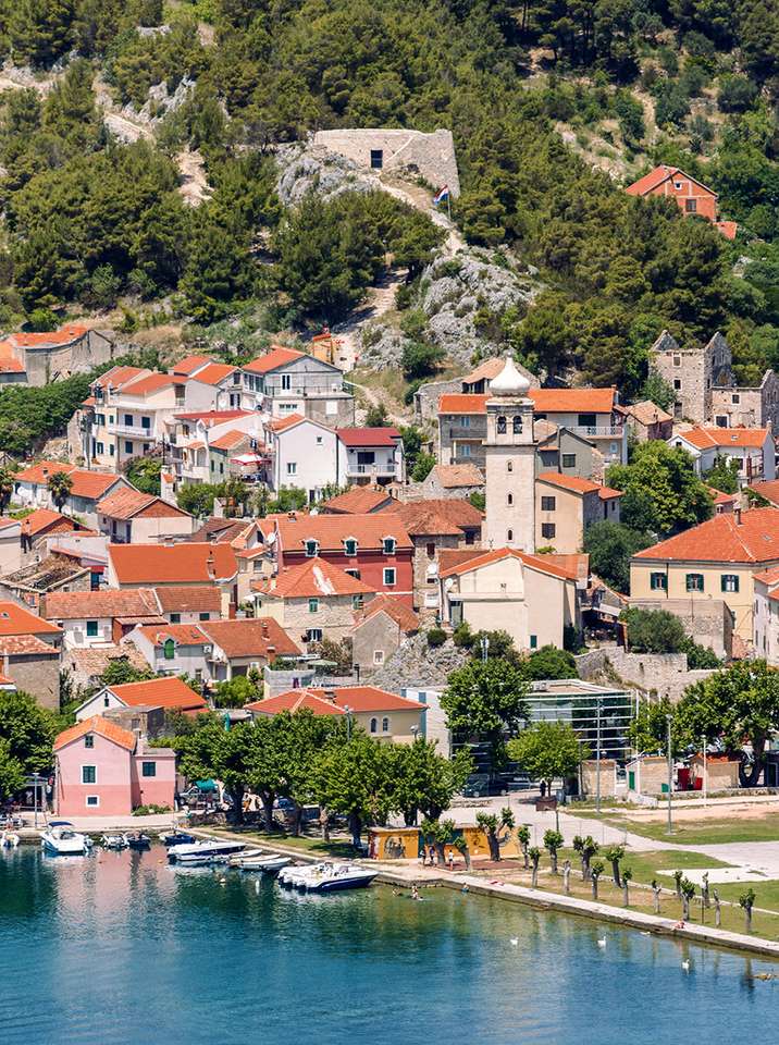 Miasto Skradin w Chorwacji puzzle online