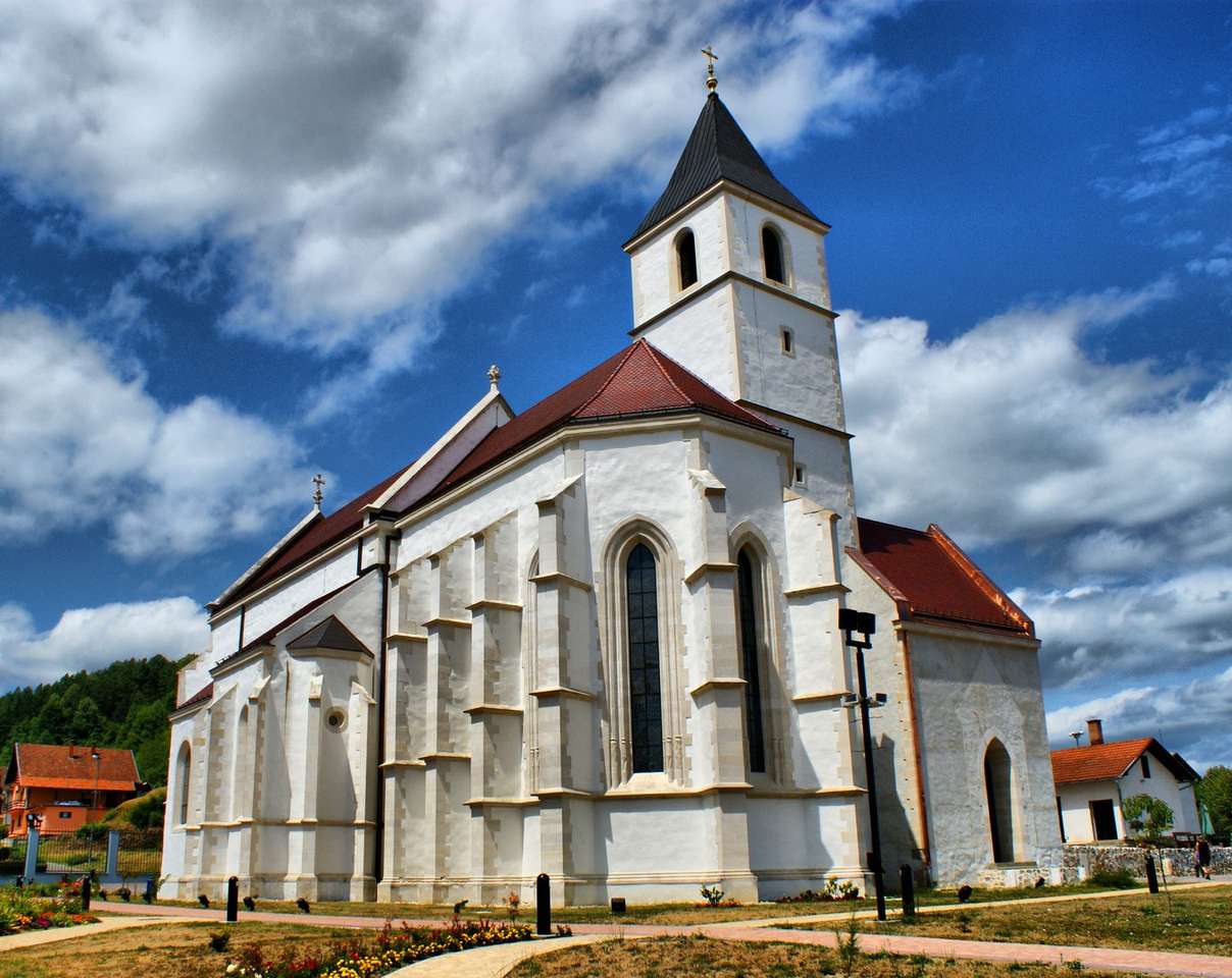 Kościół Mariacki Vocin Chorwacja puzzle online