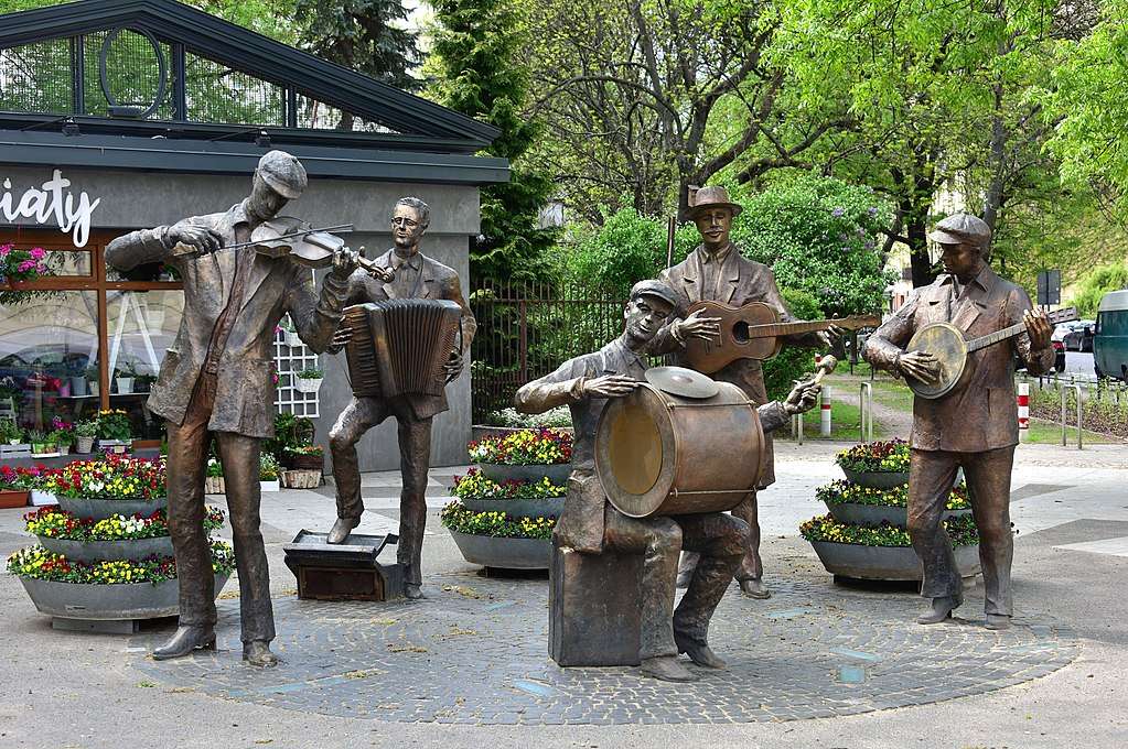 Monument to the Prague Backyard Band puzzle