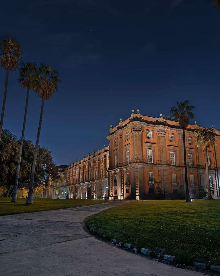 Pałac Królewski Capodimonte Neapol Włochy puzzle online