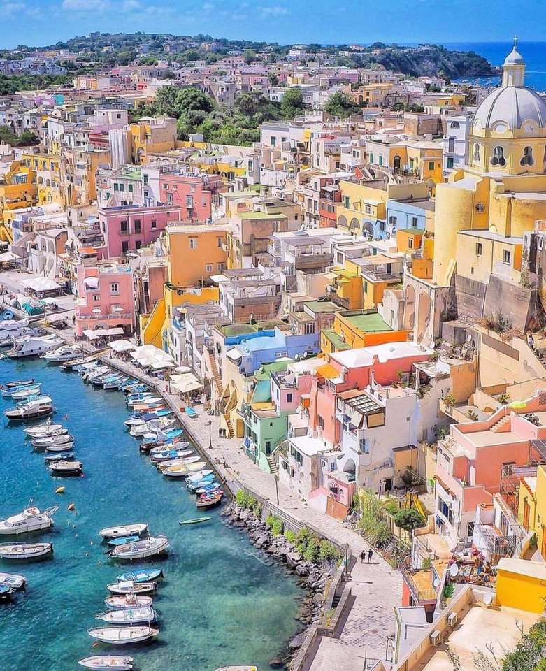 Procida Neapol Włochy puzzle online