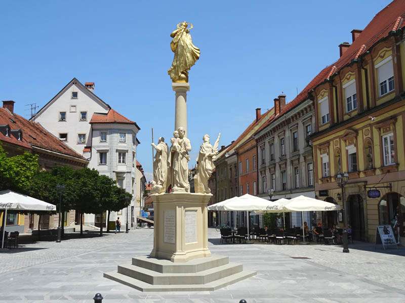 Miasto Celje w Słowenii puzzle online