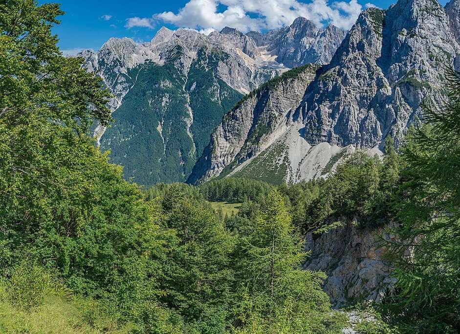 Soca Valley w Słowenii puzzle online