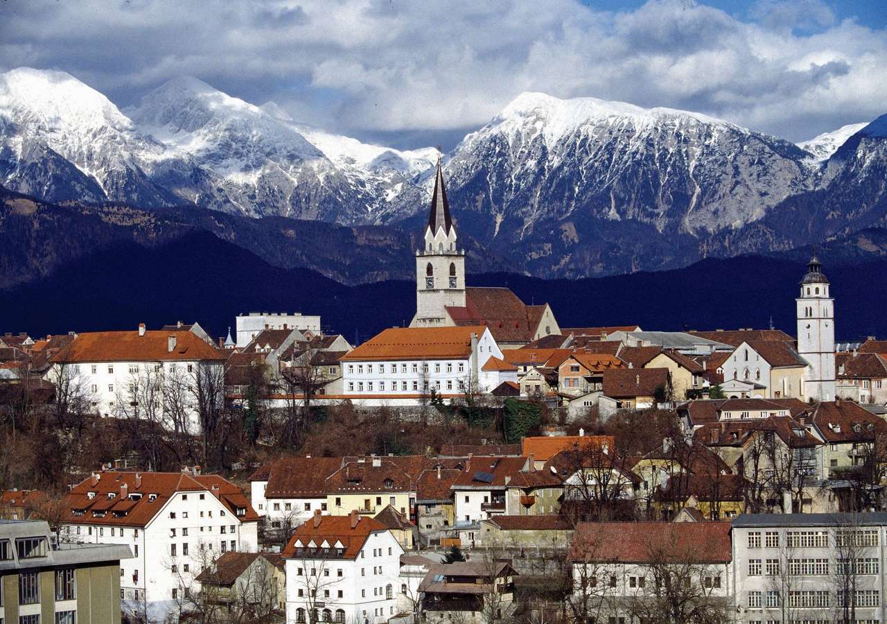 Miasto Kranj w Słowenii puzzle online