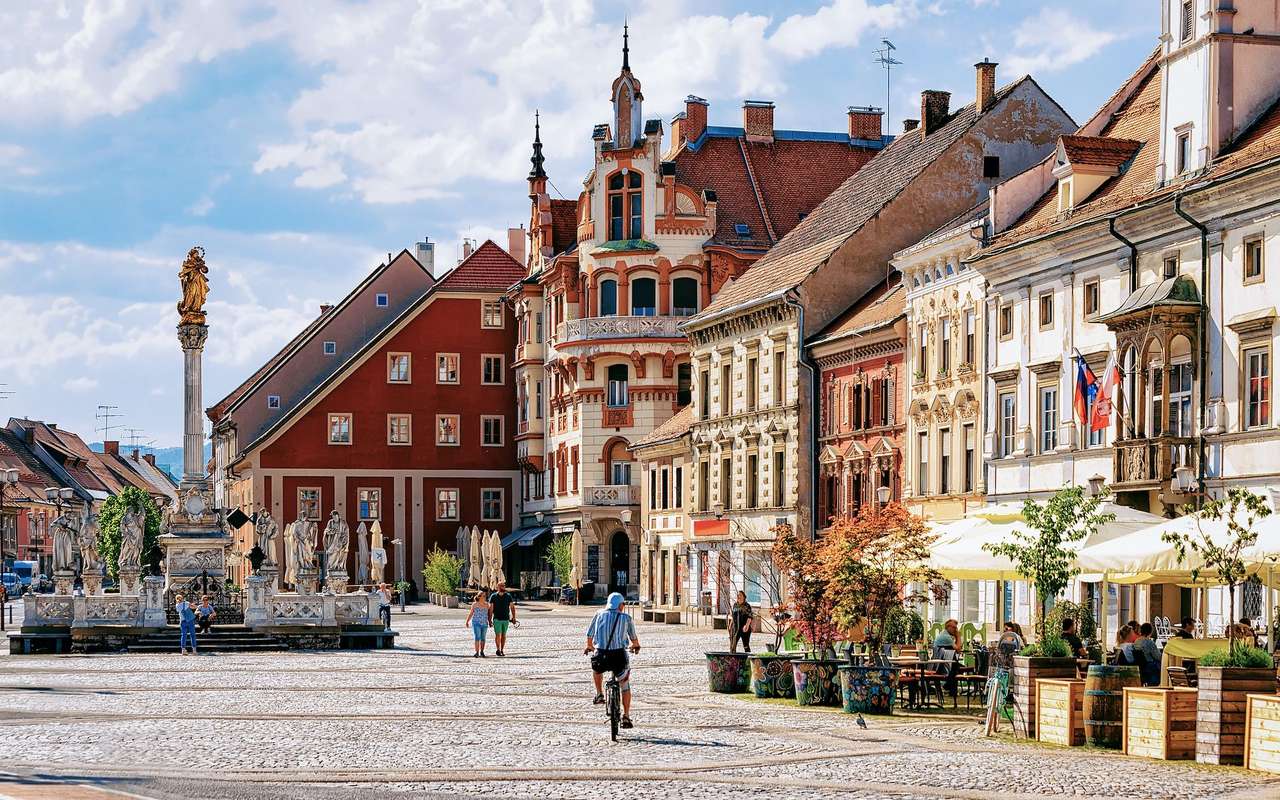 Miasto Maribor w Chorwacji puzzle online