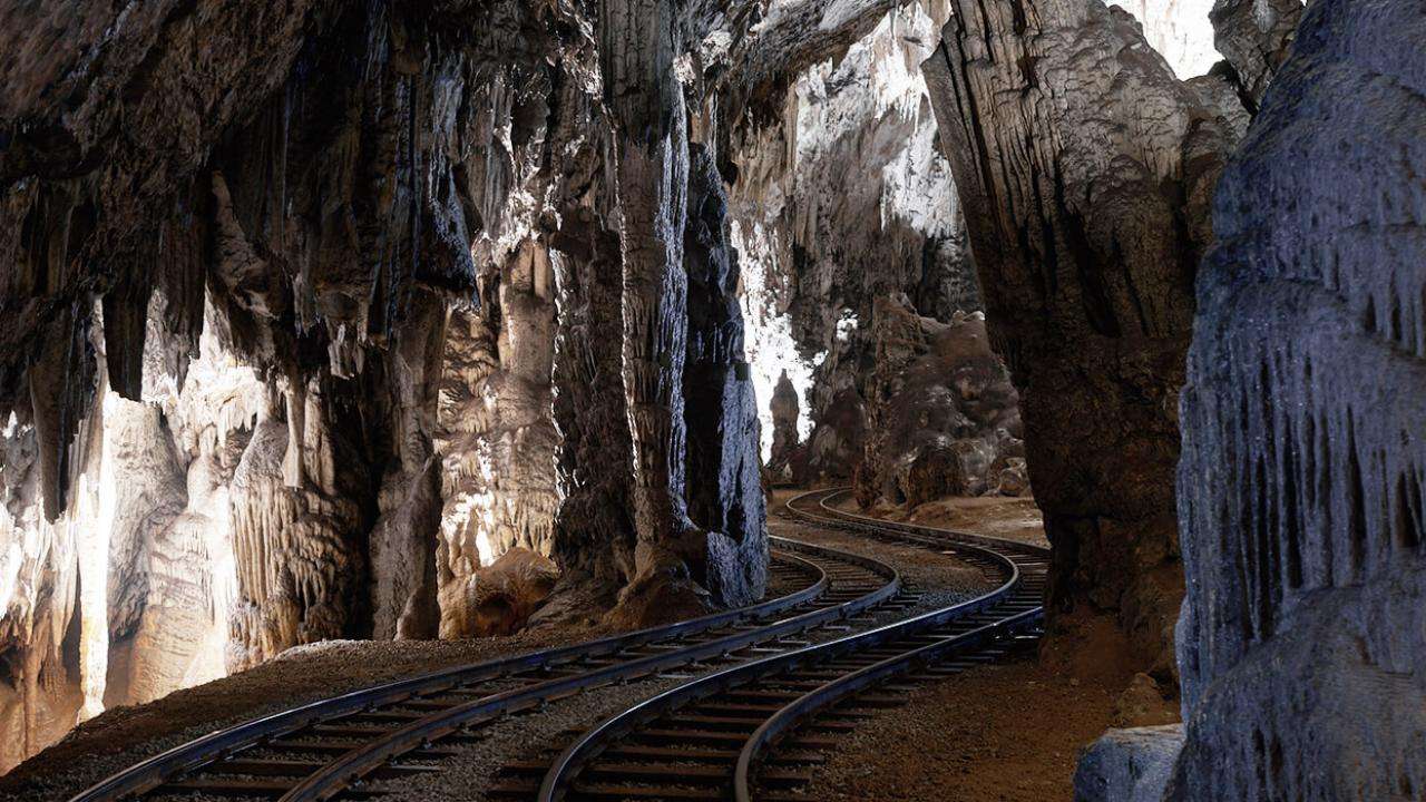 Jaskinie stalaktytowe Postojna Słowenia puzzle online