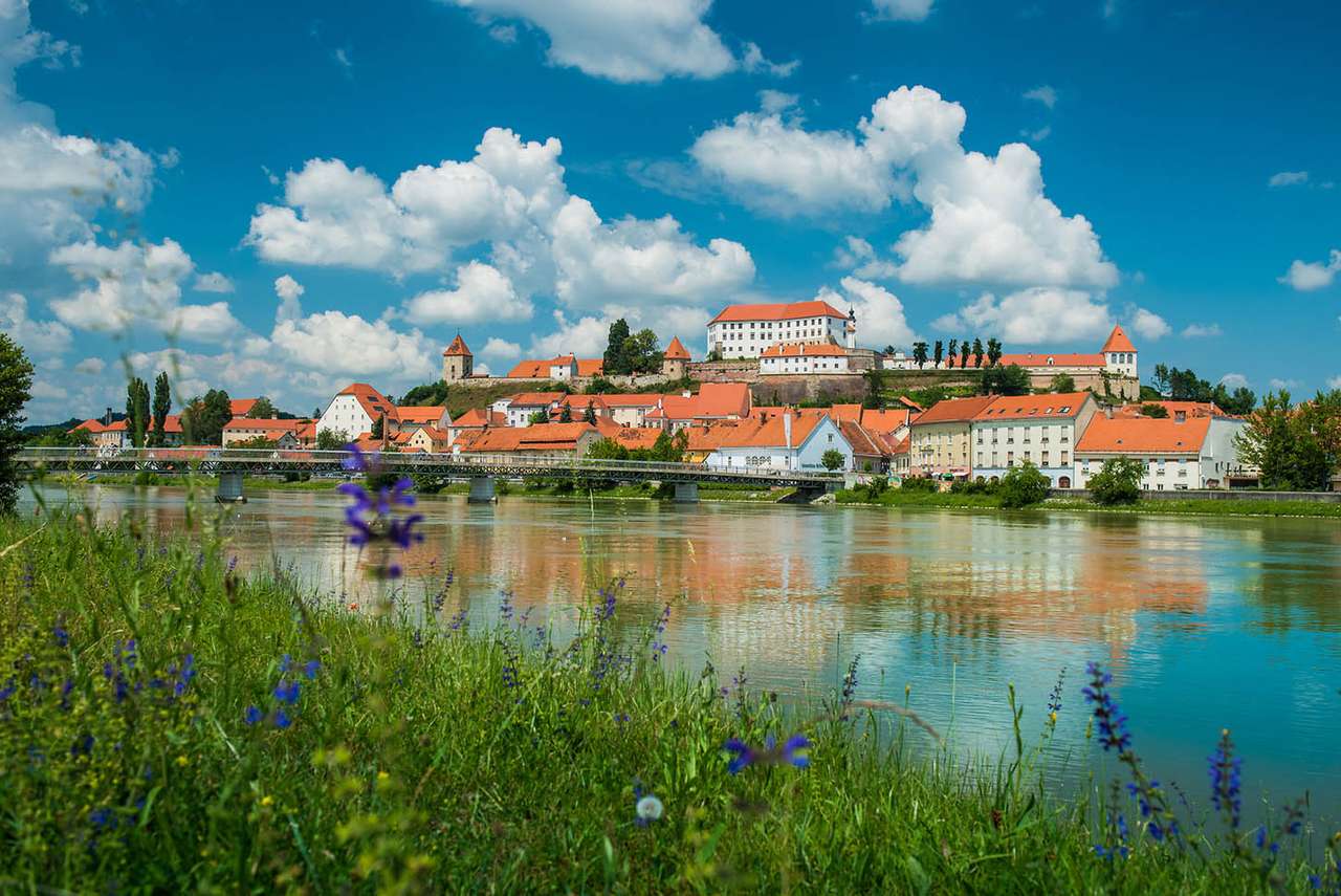 Miasto Ptuj w Słowenii puzzle online