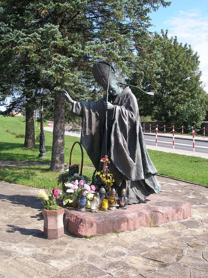 Pomniki papieża Jana Pawła II puzzle online