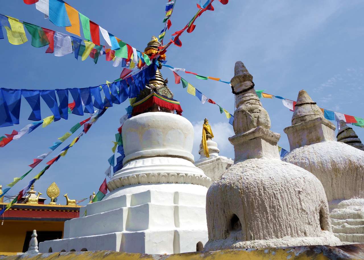 Stupa w Nepalu puzzle online