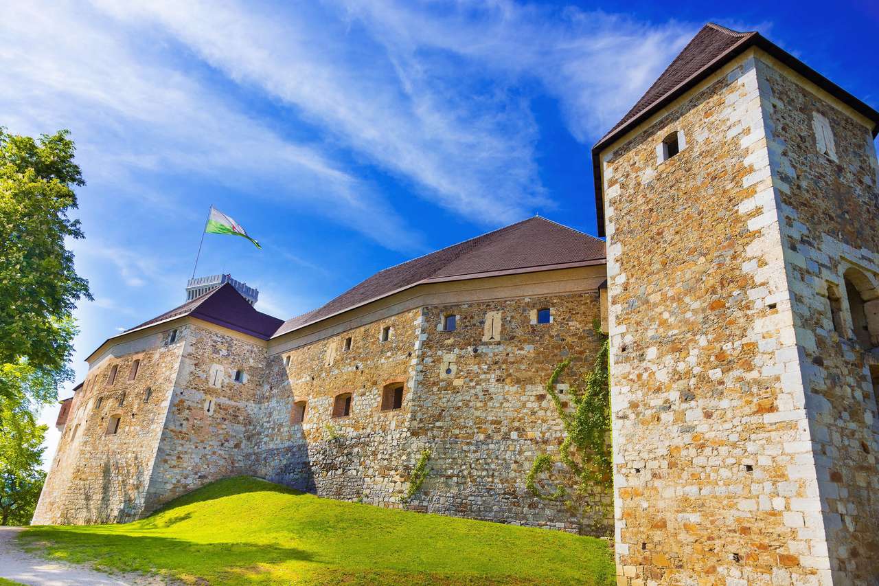 Ljubljana Castle Hill Słowenia puzzle online