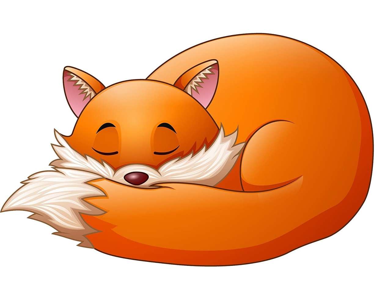 Sleepy Fox puzzle online