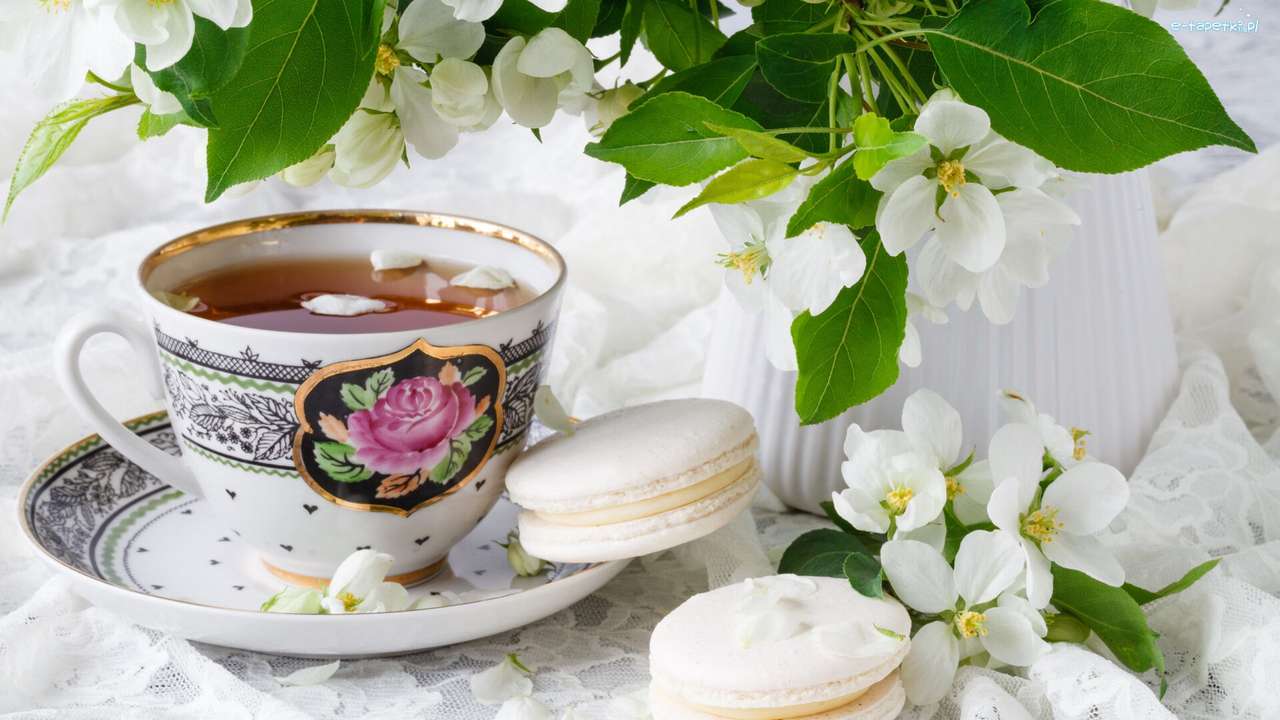 ciasteczka do herbaty puzzle online