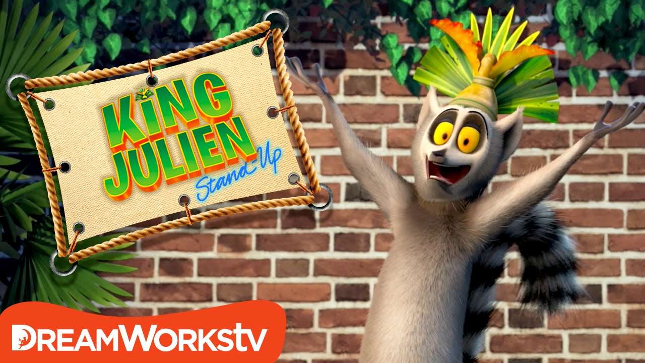 King Julien stand up puzzle online