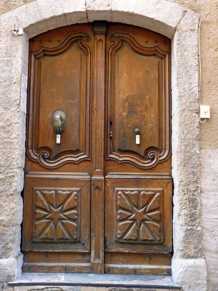 drzwi w Aix en Provence puzzle online