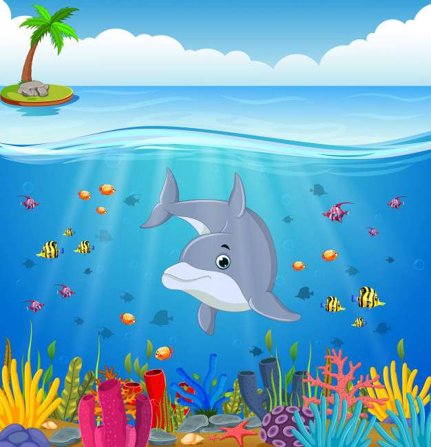 Delfin puzzle online