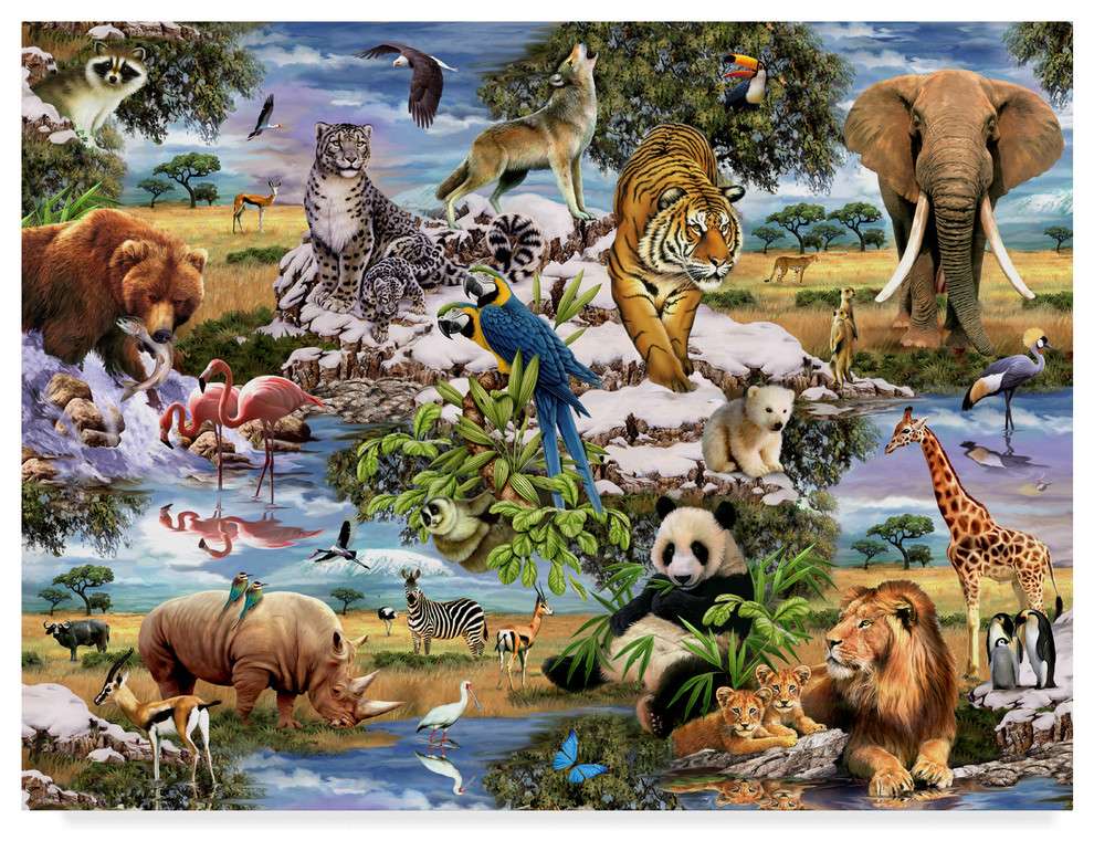 Zwierzęta 1st puzzle online