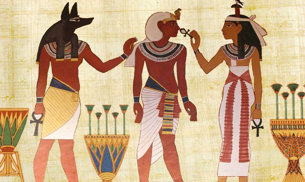 EGIPSKIE BOGOWIE puzzle online