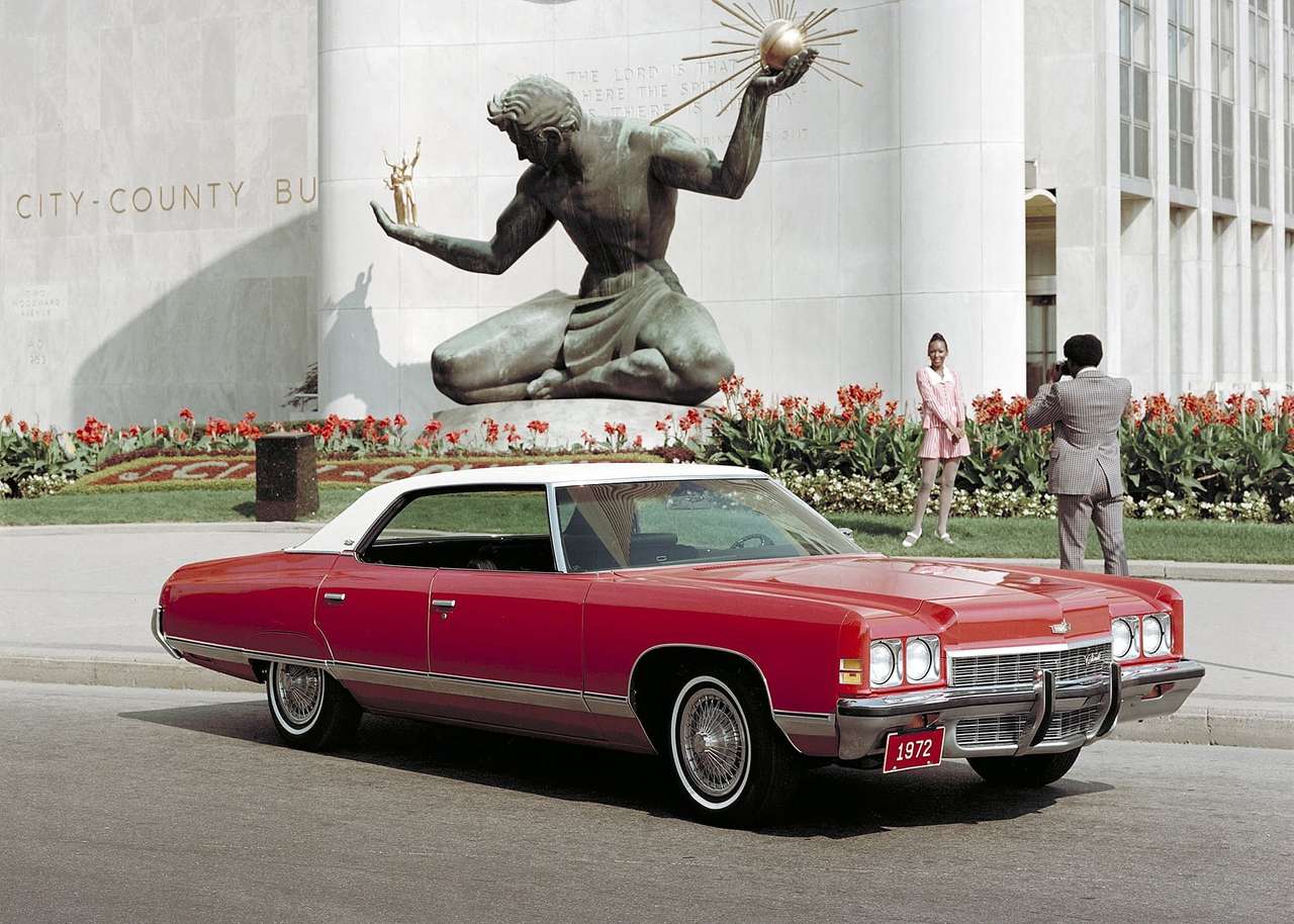 Zdjęcie promocyjne Chevroleta Caprice z 1972 roku puzzle online