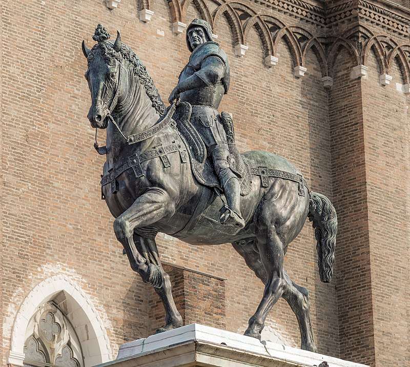 Pomnik Bartolomeo Colleoniego w Wenecji puzzle online
