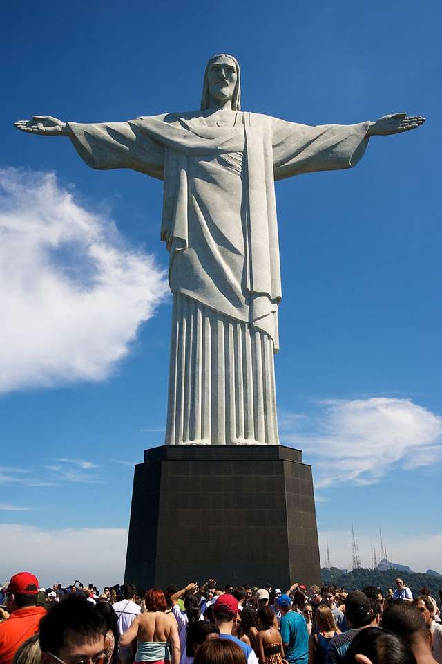 Statua Chrystusa Zbawiciela w Rio de Janeiro puzzle online