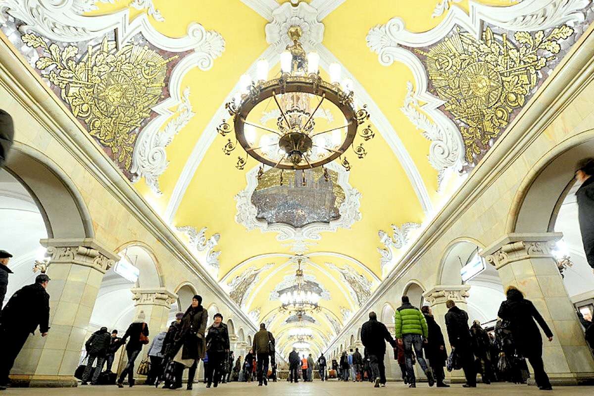 Stacja metra - Moskwa puzzle online