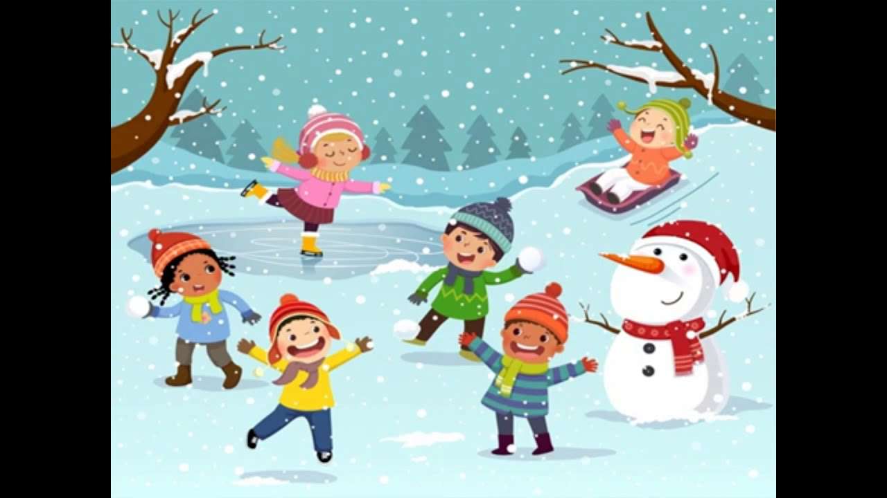 Gry dla dzieci, zima! puzzle online