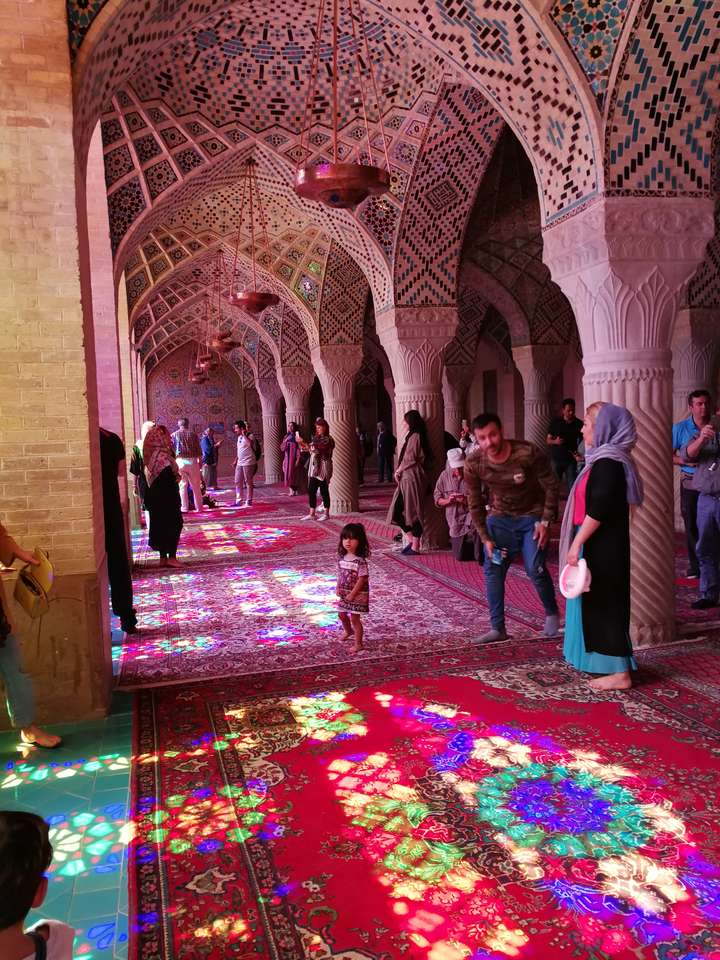 Różowy meczet puzzle online