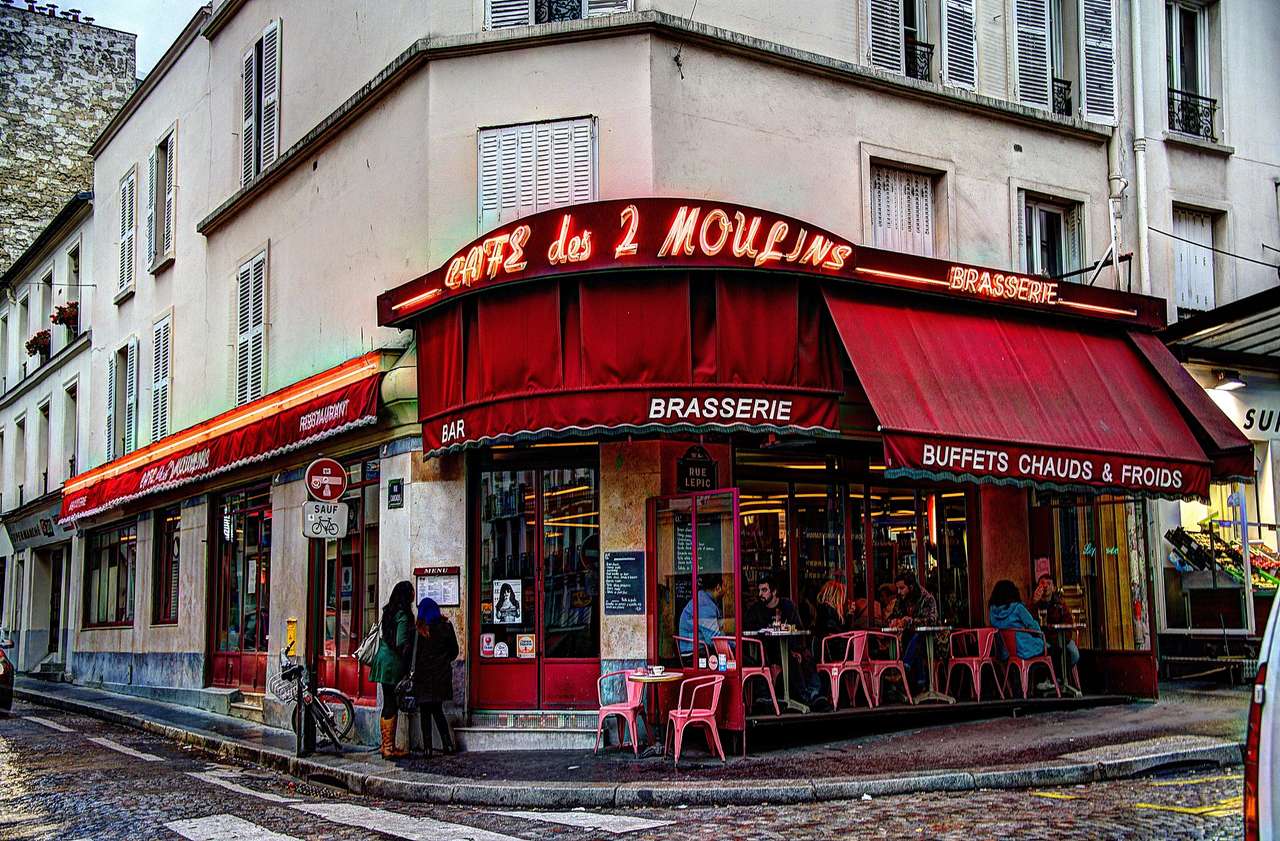 Café des deux Moulins - PARYŻ puzzle online