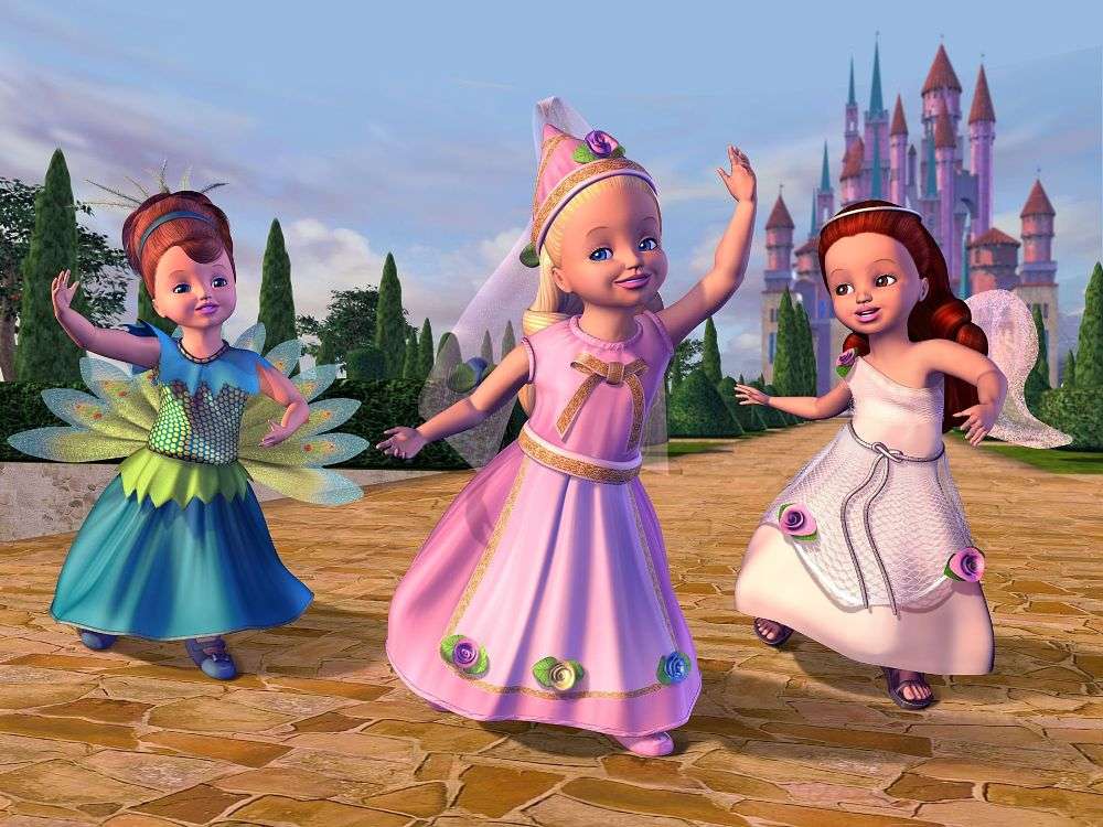 Играть В Барби Принцесса Рапунцель