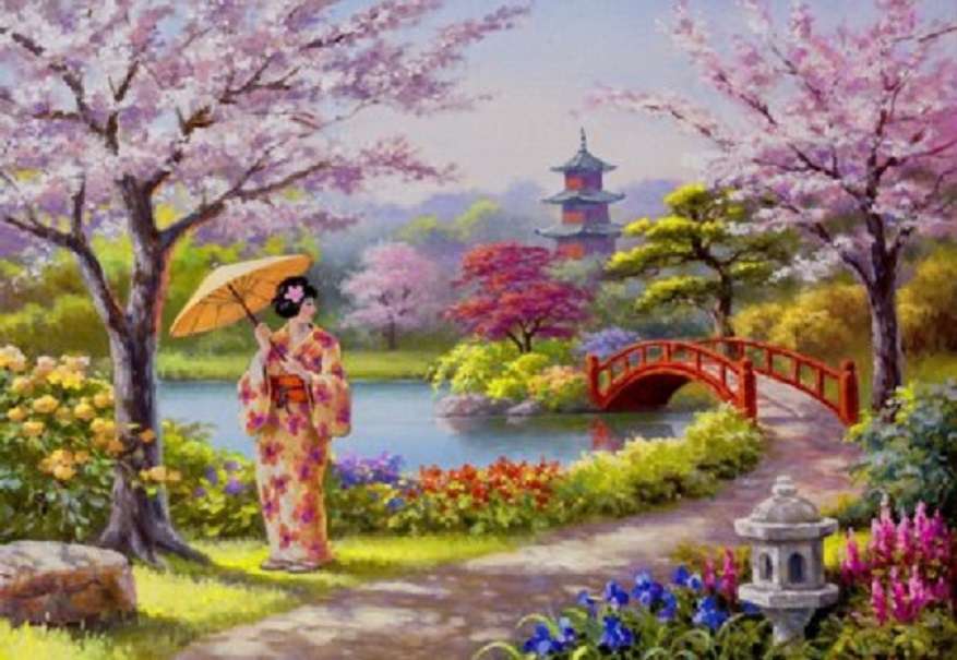 Japonia w malarstwie. puzzle online